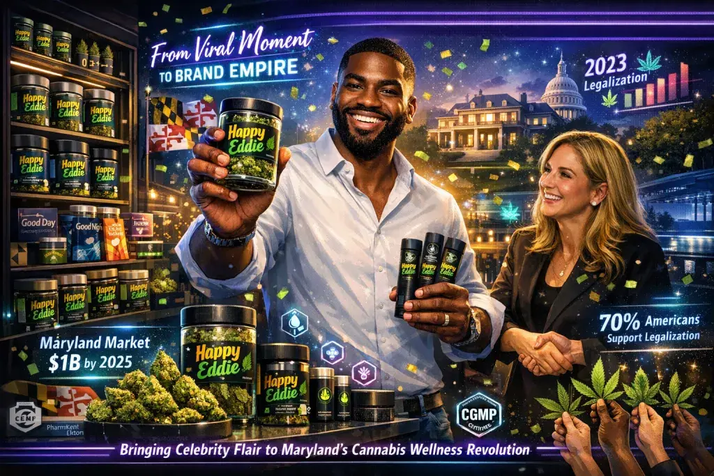 Curio Wellness Teams Up with Eddie Osefo to Launch Happy Eddie Cannabis Line in Maryland