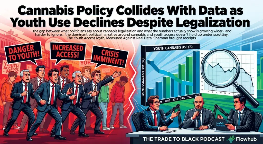 Cannabis Policy Collides With Data as Youth Use Declines Despite Legalization