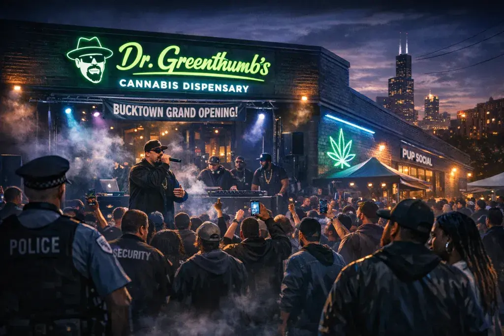 Dr. Greenthumb’s Opens First Midwest Dispensary in Revived Bucktown Venue