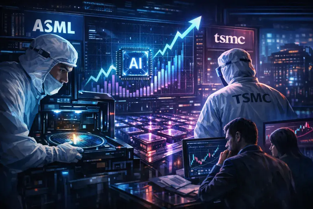 ASML and TSMC Boost AI Chip Forecasts Amid Investor Payoff Doubts