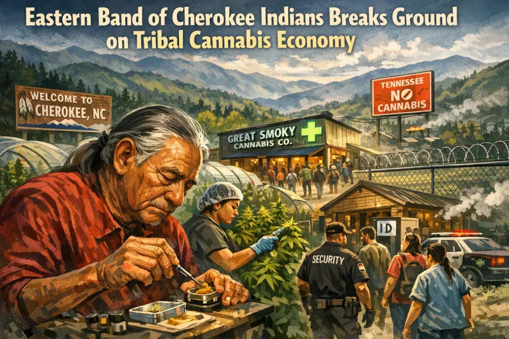 Eastern Band of Cherokee Indians Breaks Ground on Tribal Cannabis Economy
