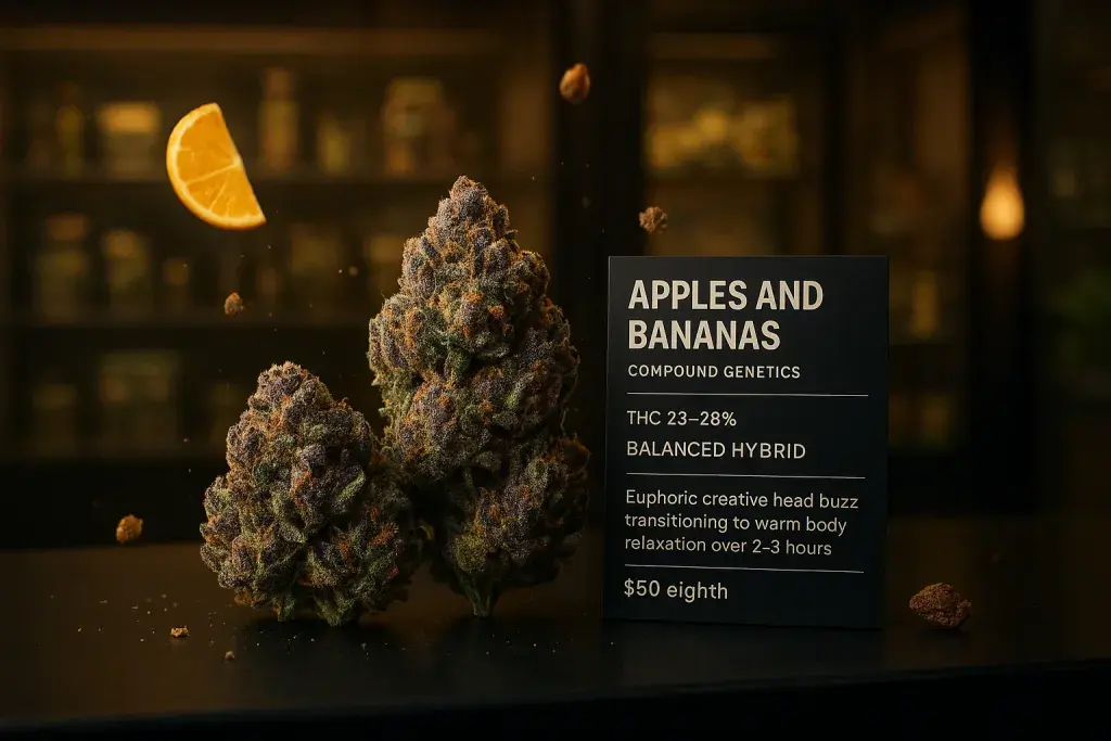 Apples and Bananas Strain Tests Dispensary Buyers on Premium Flower Expectations