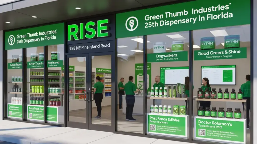 Green Thumb Expands Florida Footprint With 25th Dispensary Opening