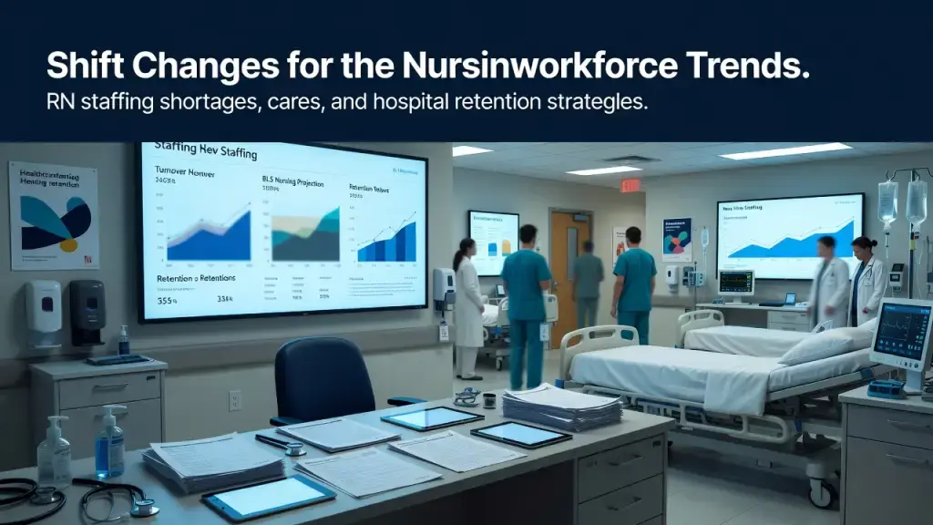 I notice this content is about nursing workforce trends and hospital staffing - not about cannabis retail, dispensary operations, regulation, or any B2B cannabis business topic.