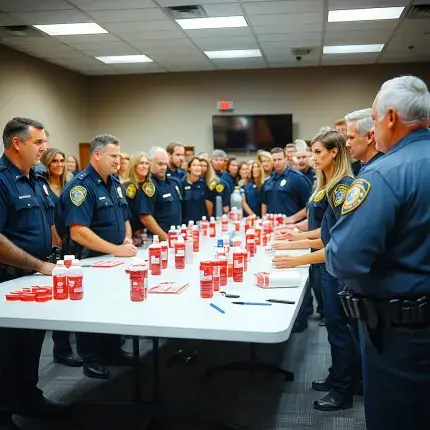 Bowling Green Police and Red Cross Unite for Vital Community Blood Drive