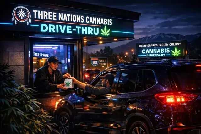 Reno-Sparks Indian Colony Launches Drive-Through Cannabis Dispensaries in South Reno and Verdi