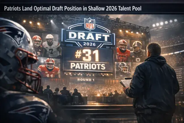 Patriots Land Optimal Draft Position in Shallow 2026 Talent Pool