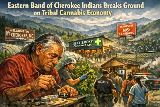 Eastern Band of Cherokee Indians Breaks Ground on Tribal Cannabis Economy