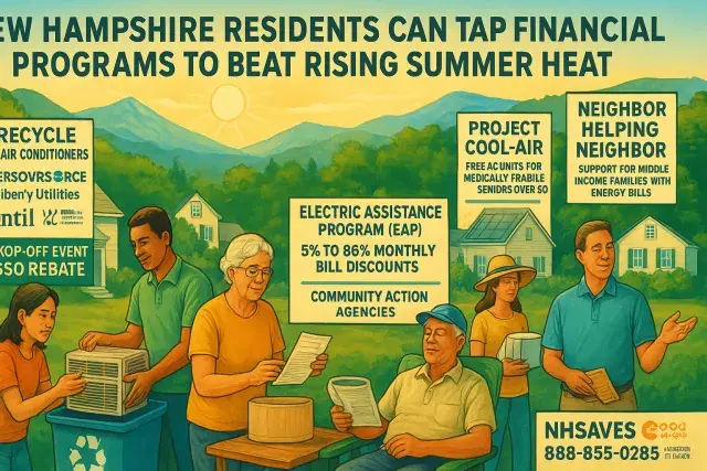 New Hampshire Residents Can Tap Financial Programs to Beat Rising Summer Heat